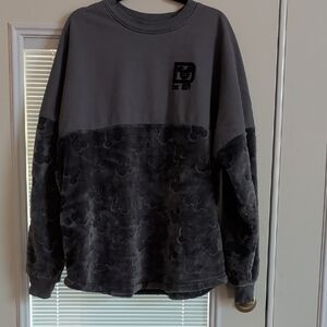 WDW Sweatshirt with Patterned Mickey Design